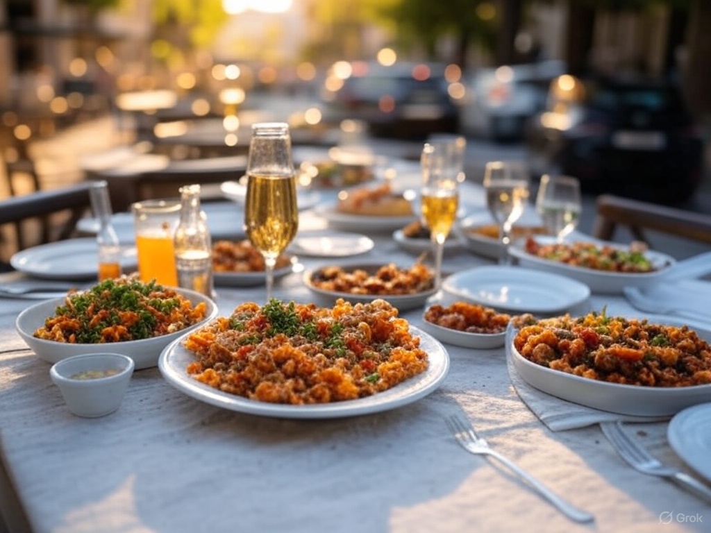 Et, Balık ve Alkollü Menüler